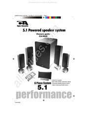 Cyber Acoustics CA-5648 Manual Del Usuario