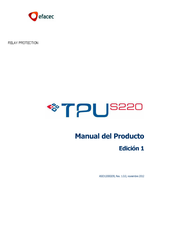 efacec TPU S220 Manual Del Producto