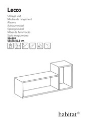 Habitat Lecco 986889 Instrucciones De Montaje