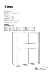 Habitat Genna 803467 Instrucciones De Montaje