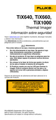 Fluke TiX660 Información Sobre Seguridad