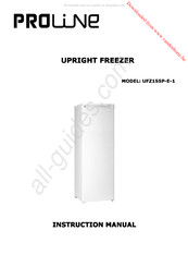 Proline UFZ155P-E-1 Manual Del Usuario