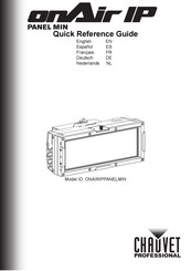 Chauvet Professional onAir IP PANEL MIN Manual Del Usuario