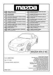 Mazda NH52 V4 930 Instrucciones De Montaje