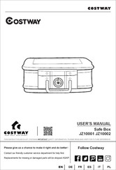 Costway JZ10001 Manual Del Usuario