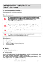 W+W 78951 Manual Del Usuario