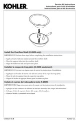 Kohler K-2609 Instrucciones