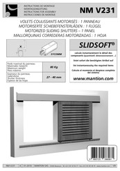 Mantion SLIDSOFT NM V231 Instrucciones De Montaje