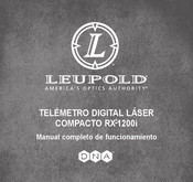 Leupold RX-1200i TBR Manual Completo De Funcionamiento