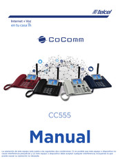 Telcel CoComm CC555 Manual