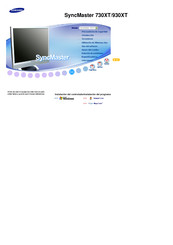 Samsung SyncMaster 730XT Manual Del Usuario