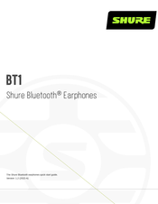 Shure BT1 Manual De Instrucciones