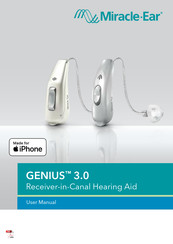 Miracle-Ear GENIUS 3.0 Manual Del Usuario