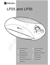 Rexel LP35 Instrucciones De Funcionamiento