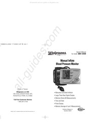 Walgreens BM-725W Manual Del Usuario