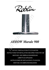 ROBLIN ARROW Murale 900 Instrucciones De Instalación E Utilización