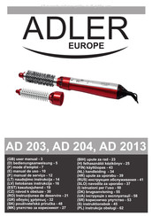 Adler europe AD 203 Manual De Uso