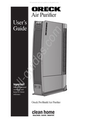 Oreck ProShield Guia Del Usuario