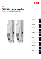Abb ACH580-04 Manual Del Usuario
