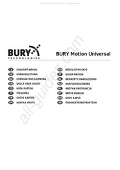 BURY Motion Universal Guía Rápida