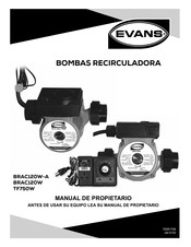 Evans BRAC120W-A Manul Del Propietario