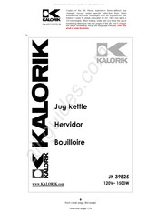 Kalorik JK 39825 Manual Del Usuario