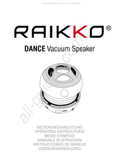 Raikko DANCE Instrucciones De Manejo