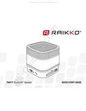 Raikko PARTY Manual Del Usuario