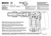 Bosch GSH 5 CE Instrucciones De Reparacion