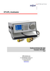 MBW 973-SF6 Instrucciones De Uso