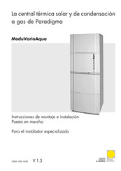 Paradigma ModuVarioAqua Instrucciones De Montaje E Instalación