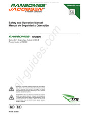 Textron RANSOMES JACOBSEN HR3806 Manual De Seguridad Y Operacion