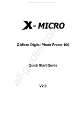 X-Micro XPFA-512 Guia De Inicio Rapido