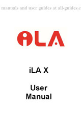 ila X Manual Del Usuario