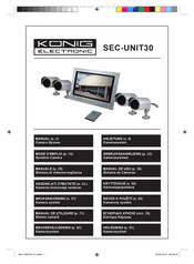 König Electronic SEC-UNIT30 Manual Del Usuario