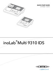 Xylem WTW inoLab Multi 9310 IDS Guia De Inicio Rapido