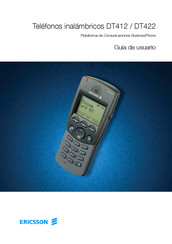 Ericsson DT412 Guía De Usuario