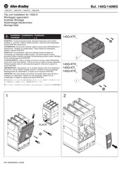 Allen-Bradley 140G Serie Instalación