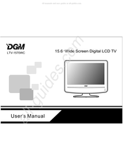 DGM LTV-1570WC Manual Del Usuario