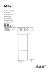 Habitat Milla 817566 Instrucciones De Montaje