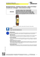 bihl+Wiedemann BWU2236 Instrucciones De Montaje