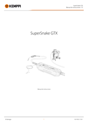 Kemppi SuperSnake GTX Manual De Instrucciones