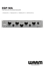 Warm Audio EQP-WA Manual Del Usuario