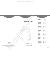 Kenwood SKM110 Serie Manual Del Usuario