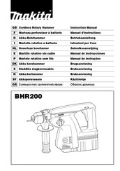 Makita BHR200 Manual De Instrucciones