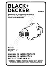 Black and Decker BDCMTI Manual De Instrucciones