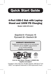 Tripp-Lite U460-ST4-4A-C Guia De Inicio Rapido