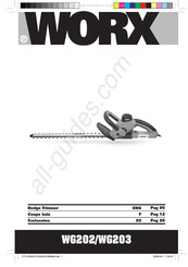 Worx WG203 Manual Del Usuario