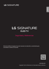 LG SIGNATURE OLED88Z19LA.AEU Manual Del Usuario