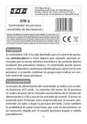 F&F STR-1 Guia De Inicio Rapido